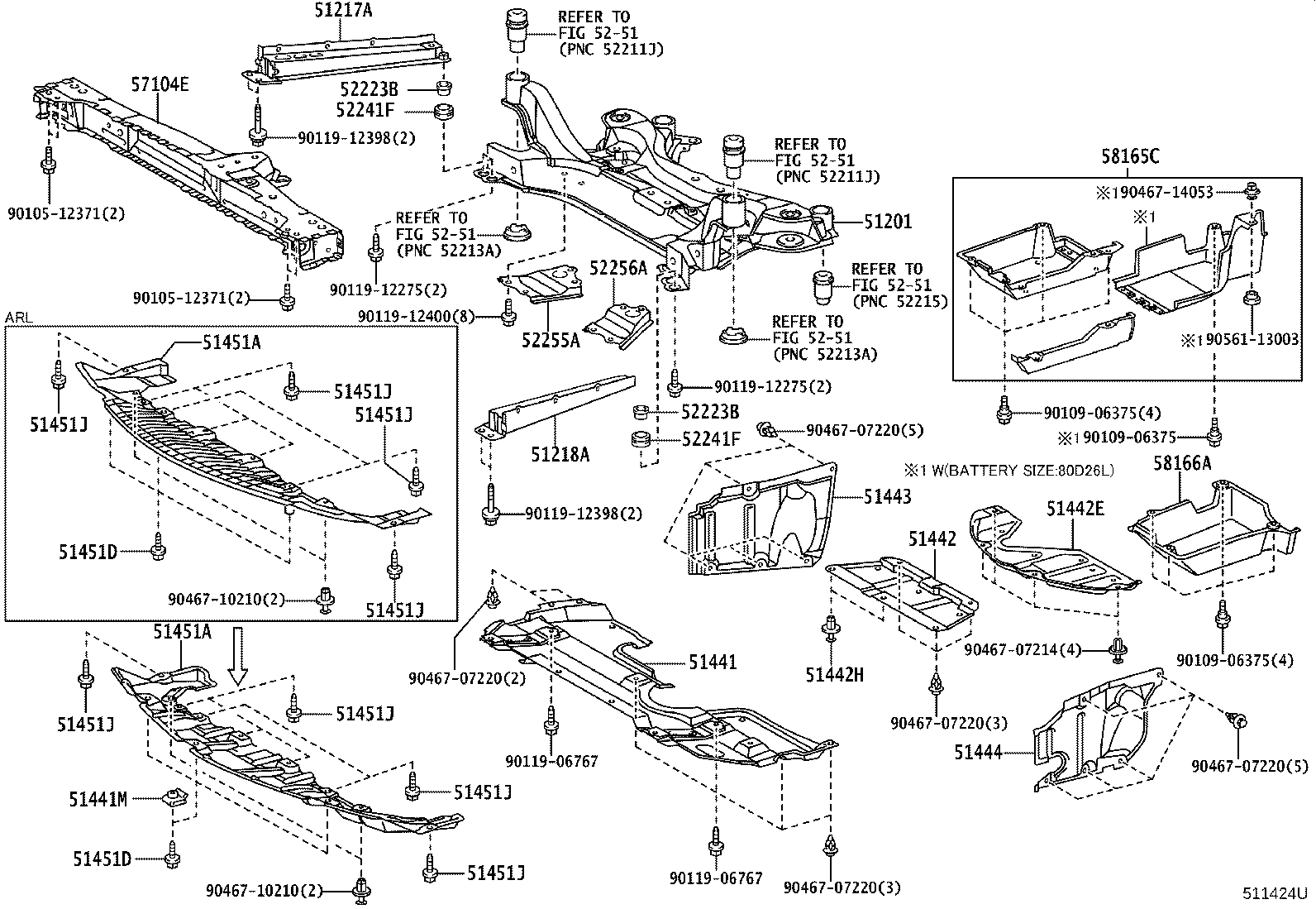 Suspension Crossmember & Under Cover