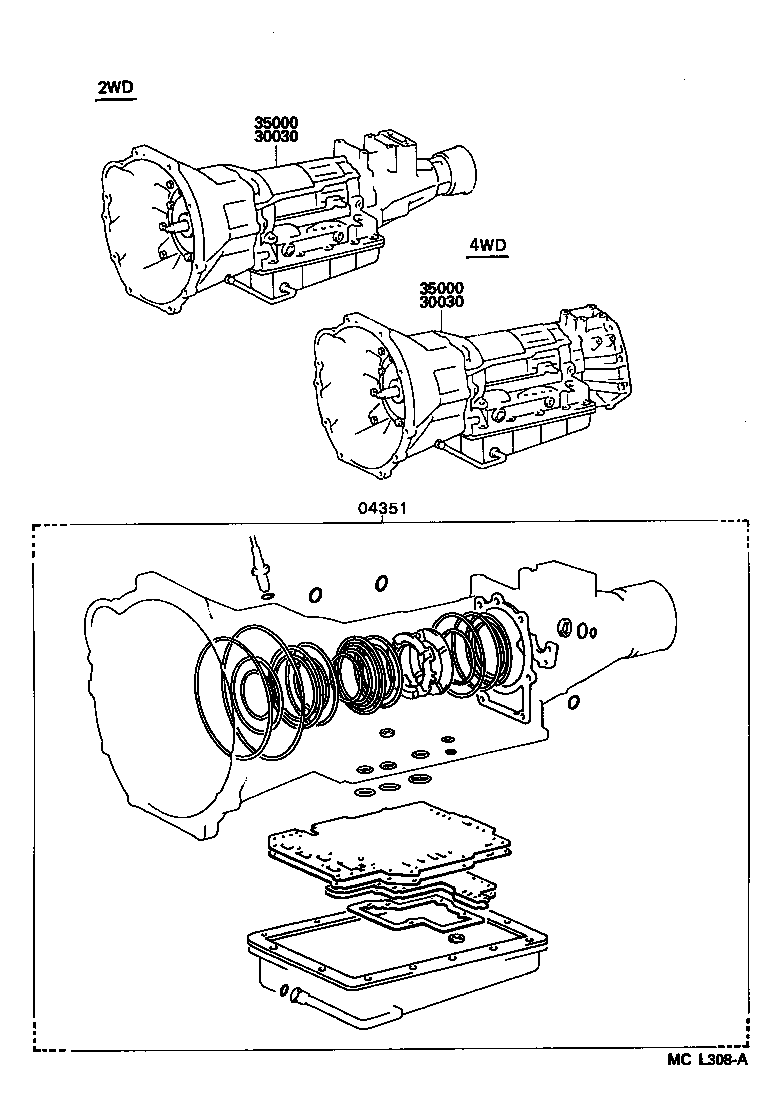 Transaxle Or Transmission Assy & Gasket Kit