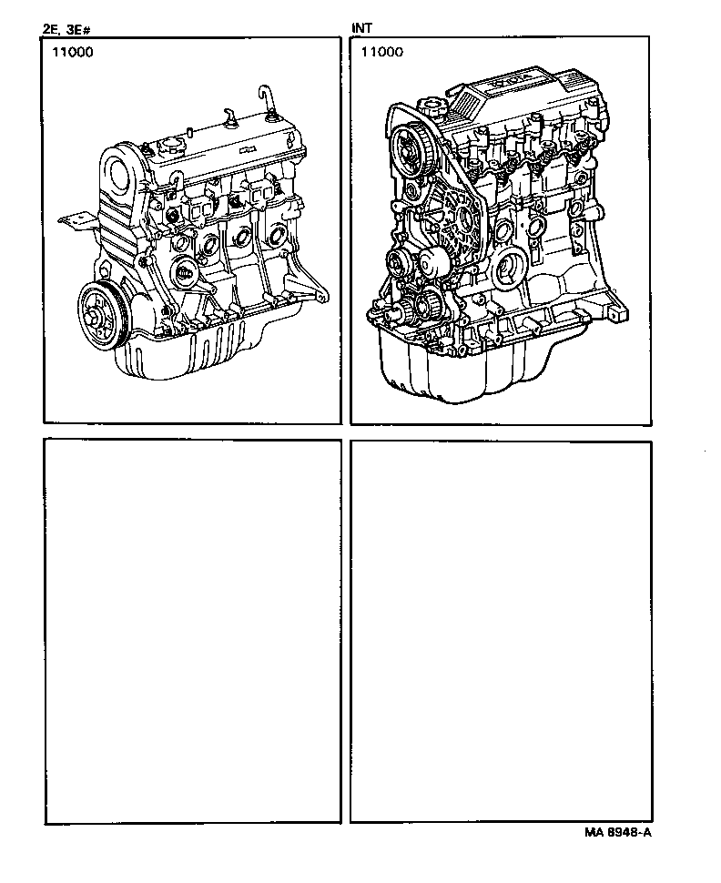 Partial Engine Assembly