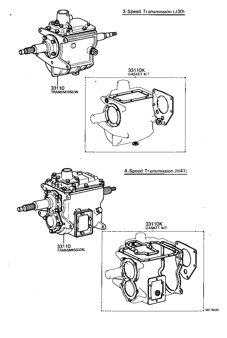 Transaxle Or Transmission Assy & Gasket Kit