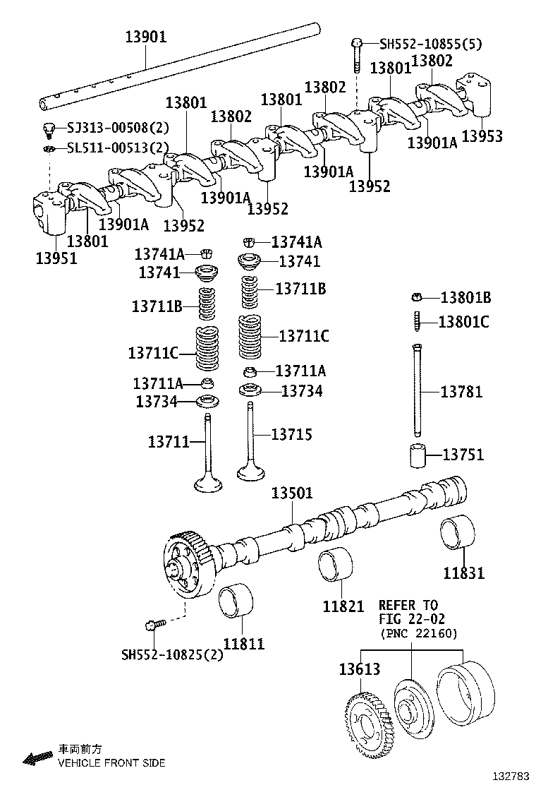Camshaft & Valve