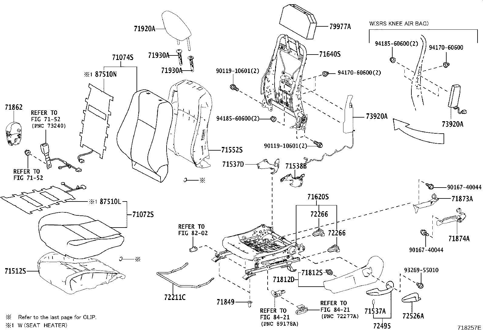 Seat & Seat Track