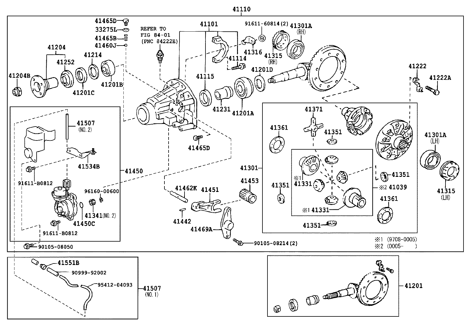Rear Axle Housing Differential