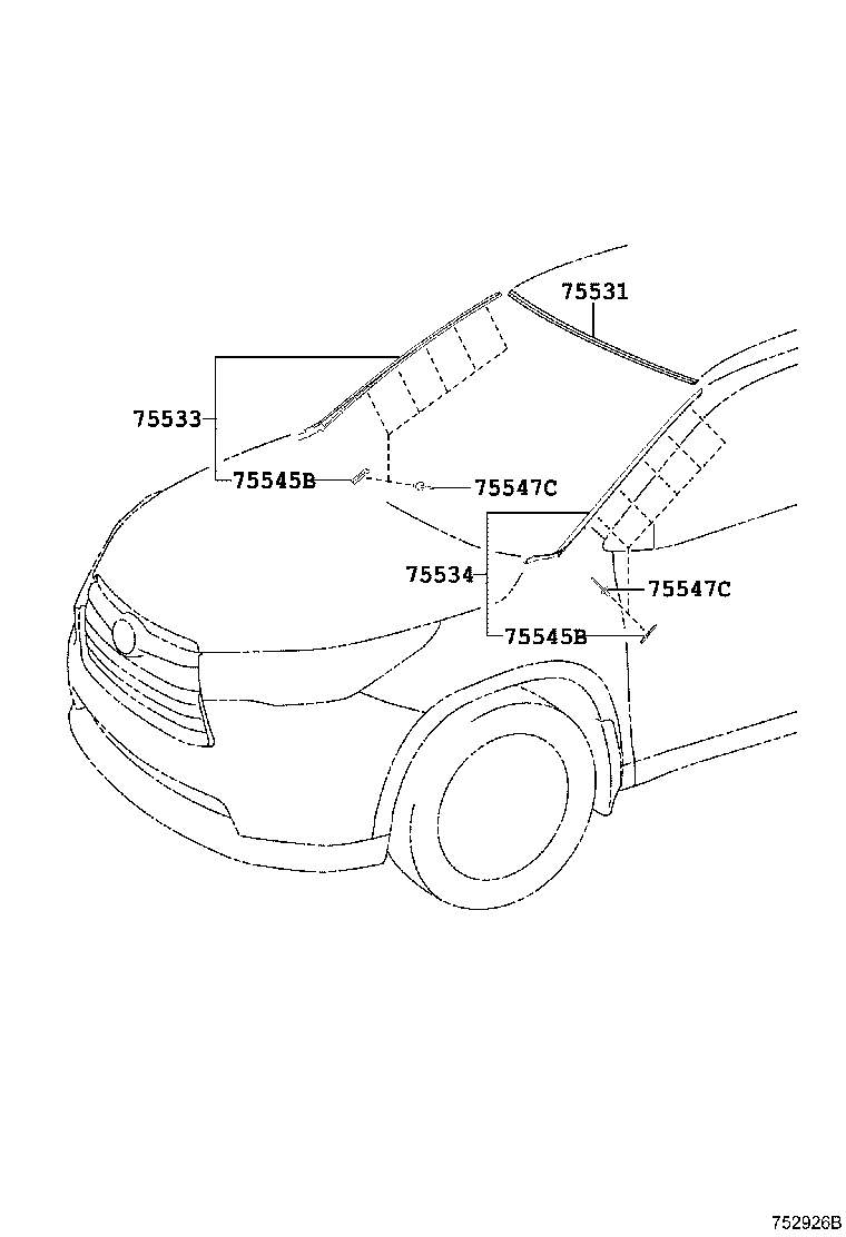Front Moulding