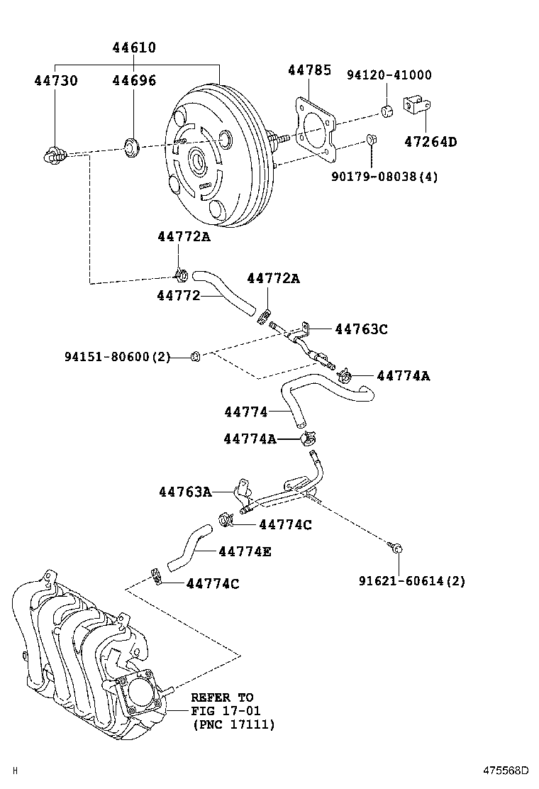 Brake Booster & Vacuum Tube