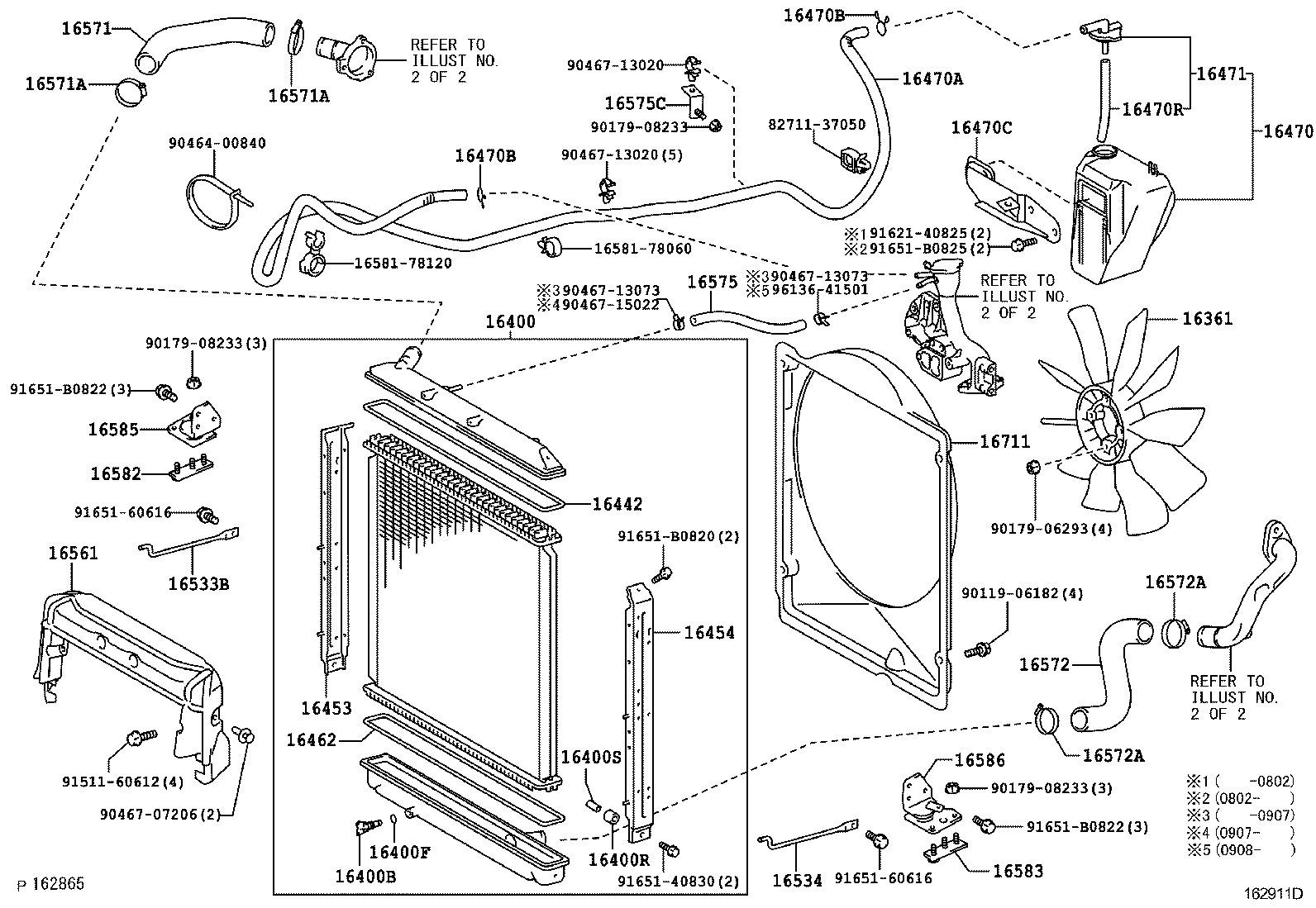 Radiator Water Outlet