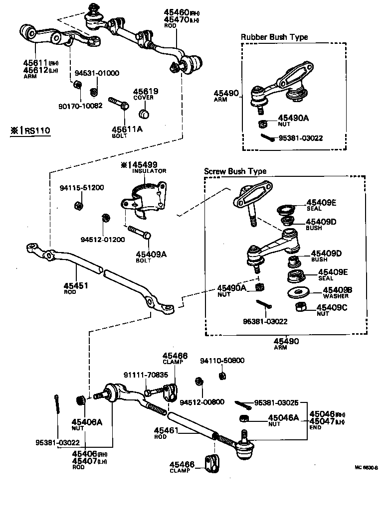 Steering Gear Link