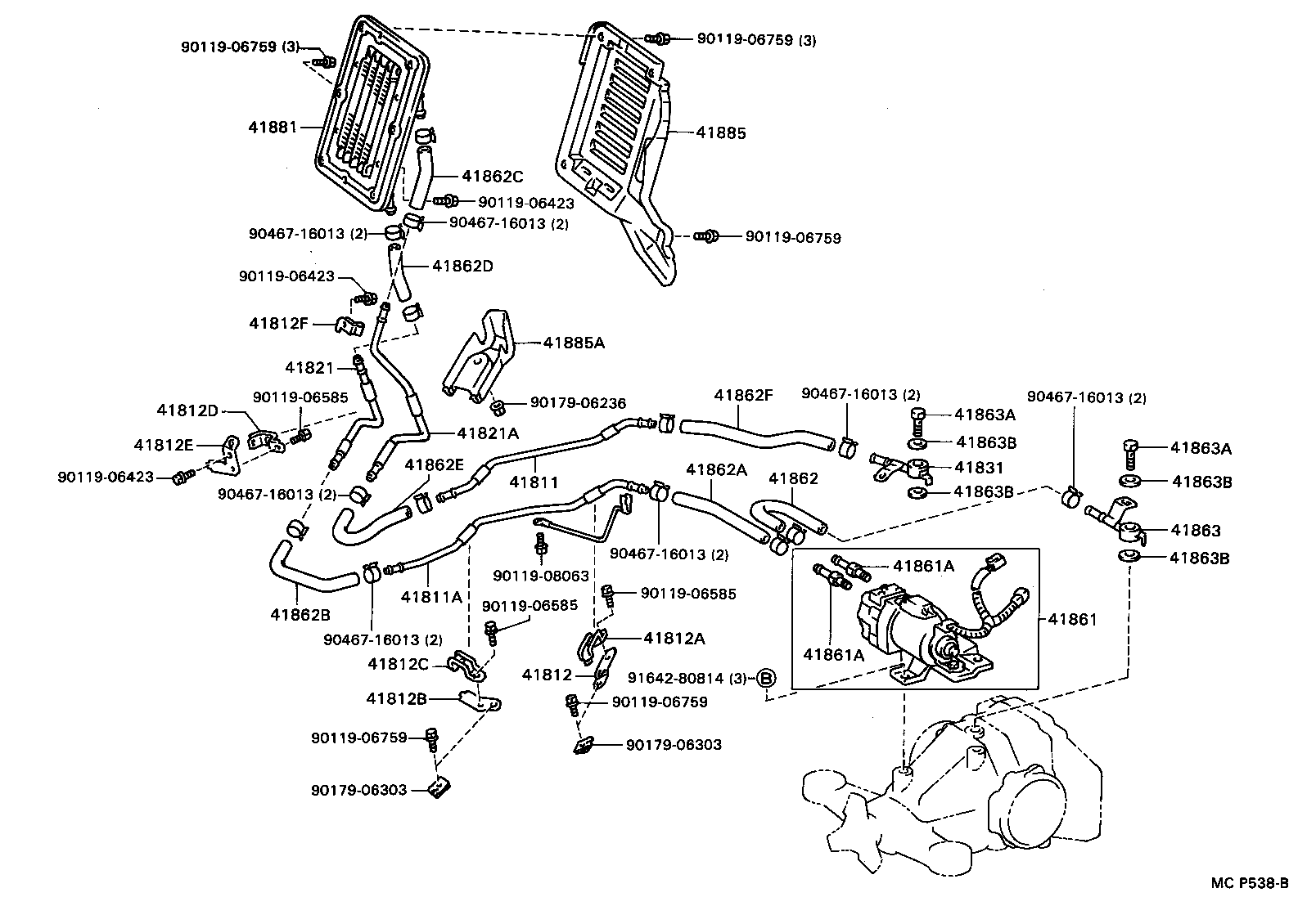 Rear Axle Housing Differential