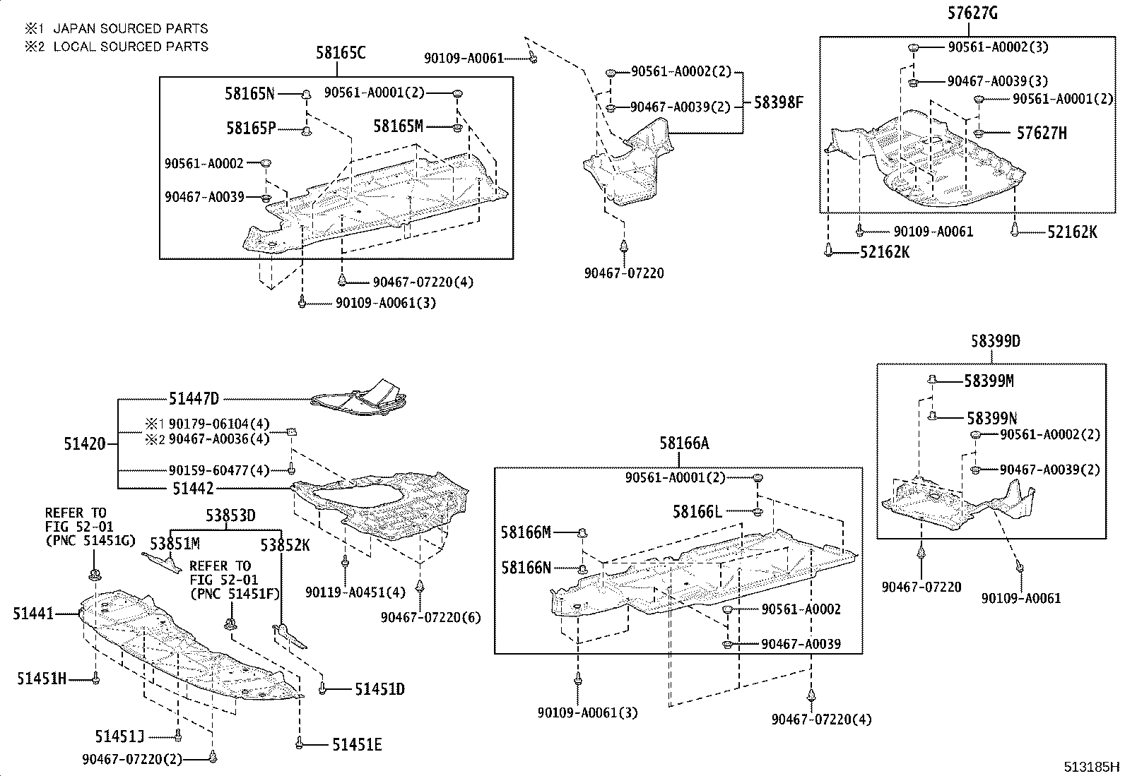 Suspension Crossmember & Under Cover