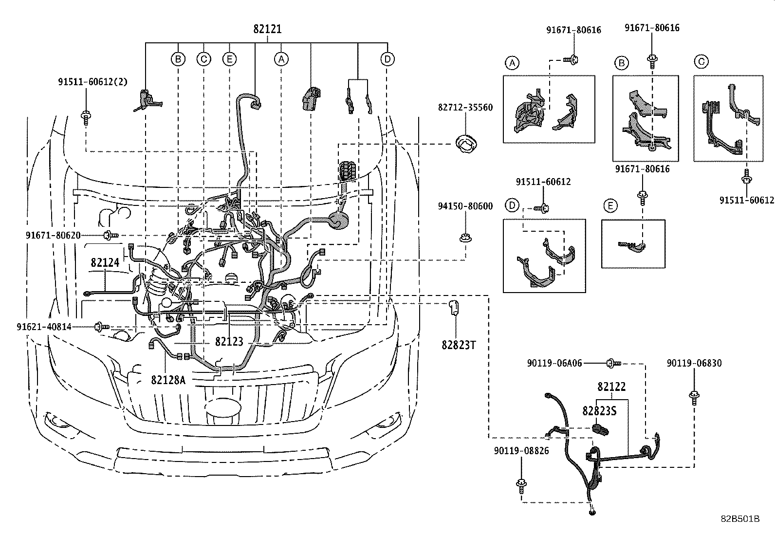 Wiring & Clamp