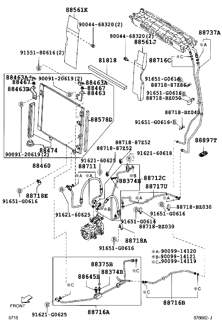 Cooler Piping