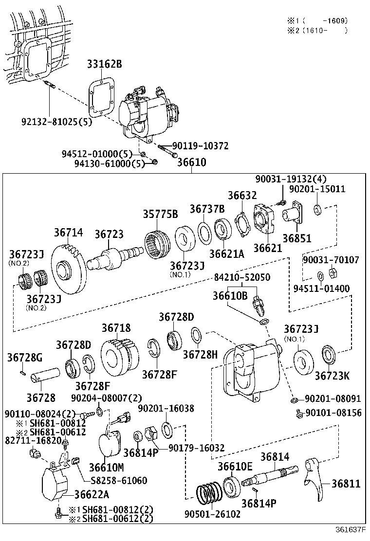 Power Takeoff Case Gear