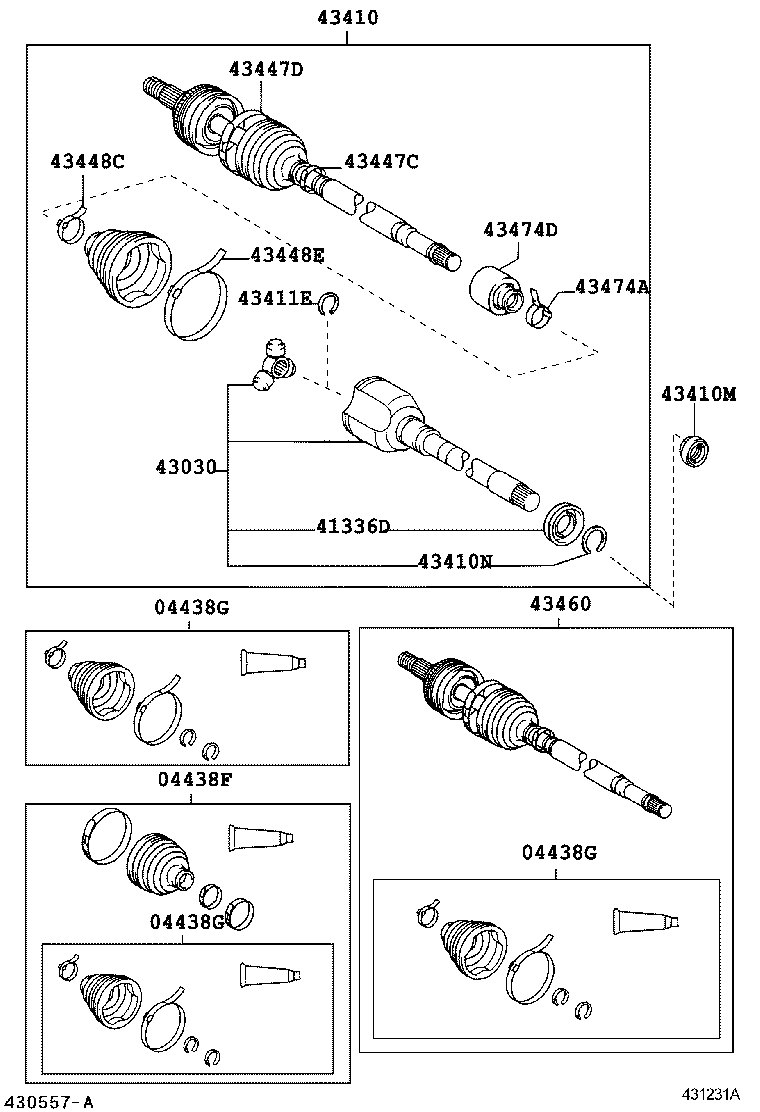 Front Drive Shaft