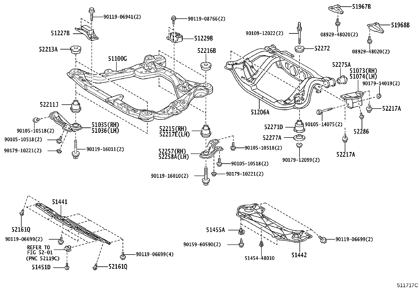 Suspension Crossmember & Under Cover