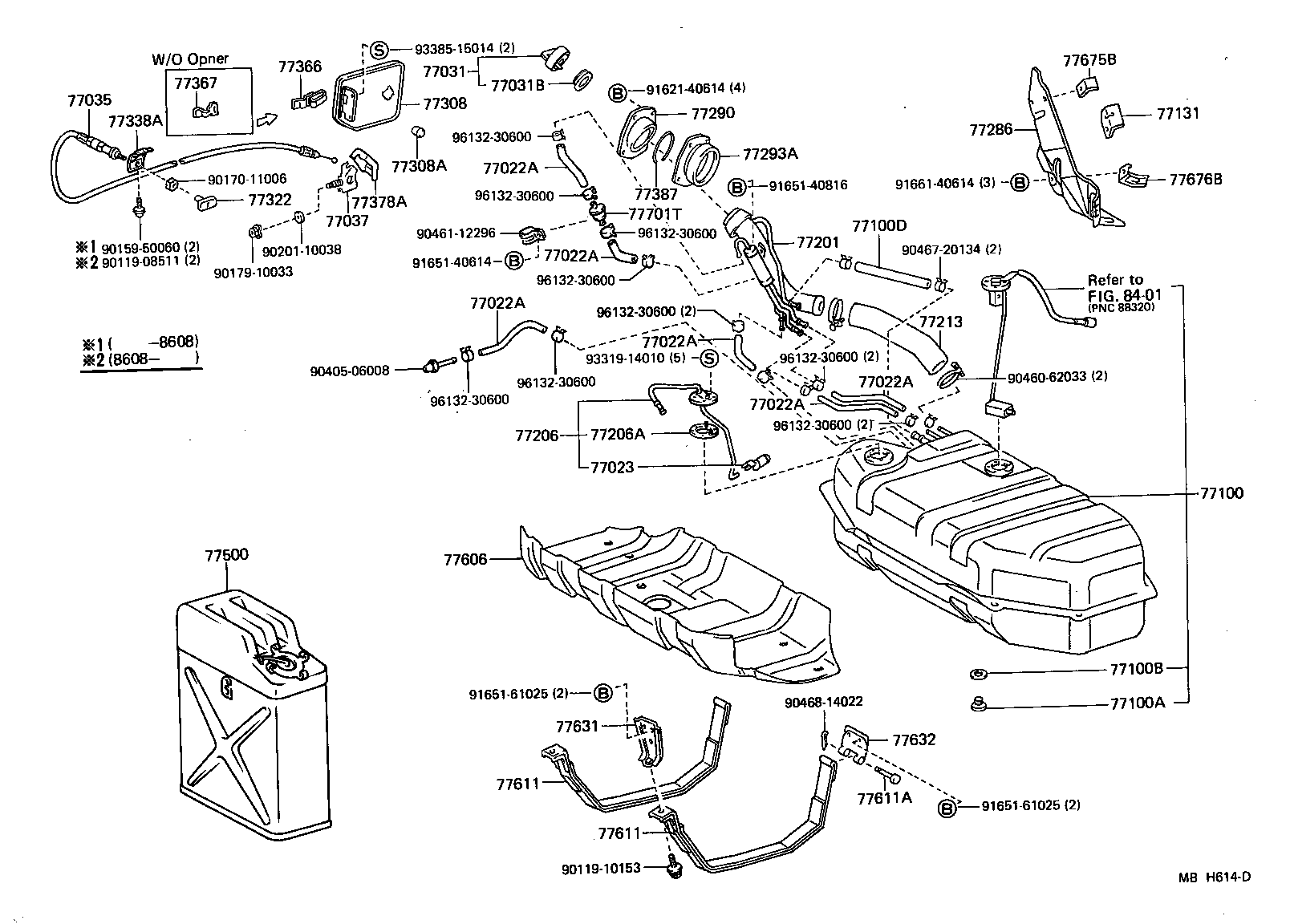 Fuel Tank & Tube