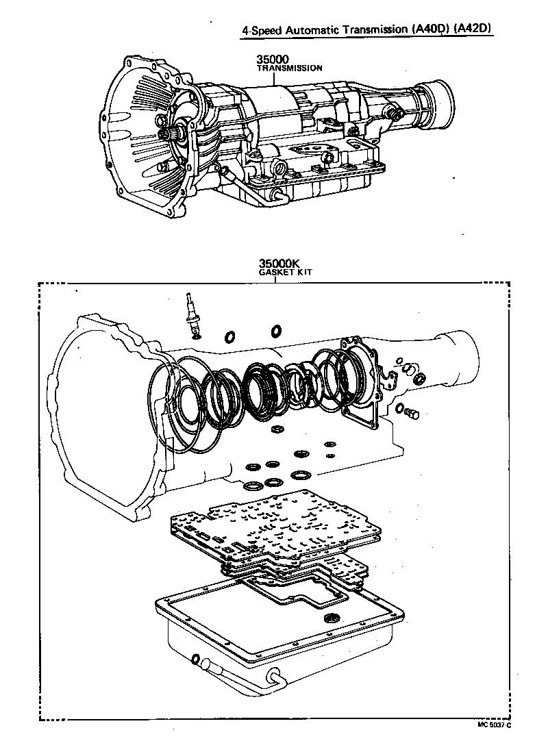 Transaxle Or Transmission Assy & Gasket Kit