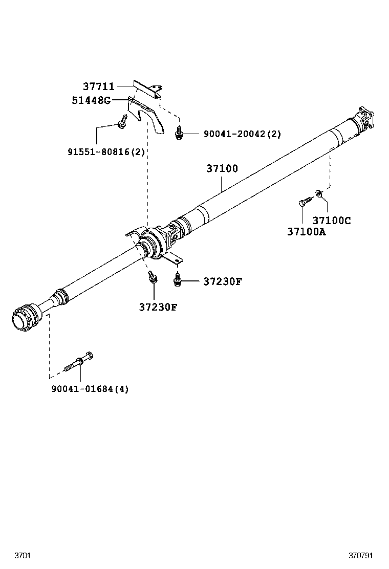 Propeller Shaft & Universal Joint