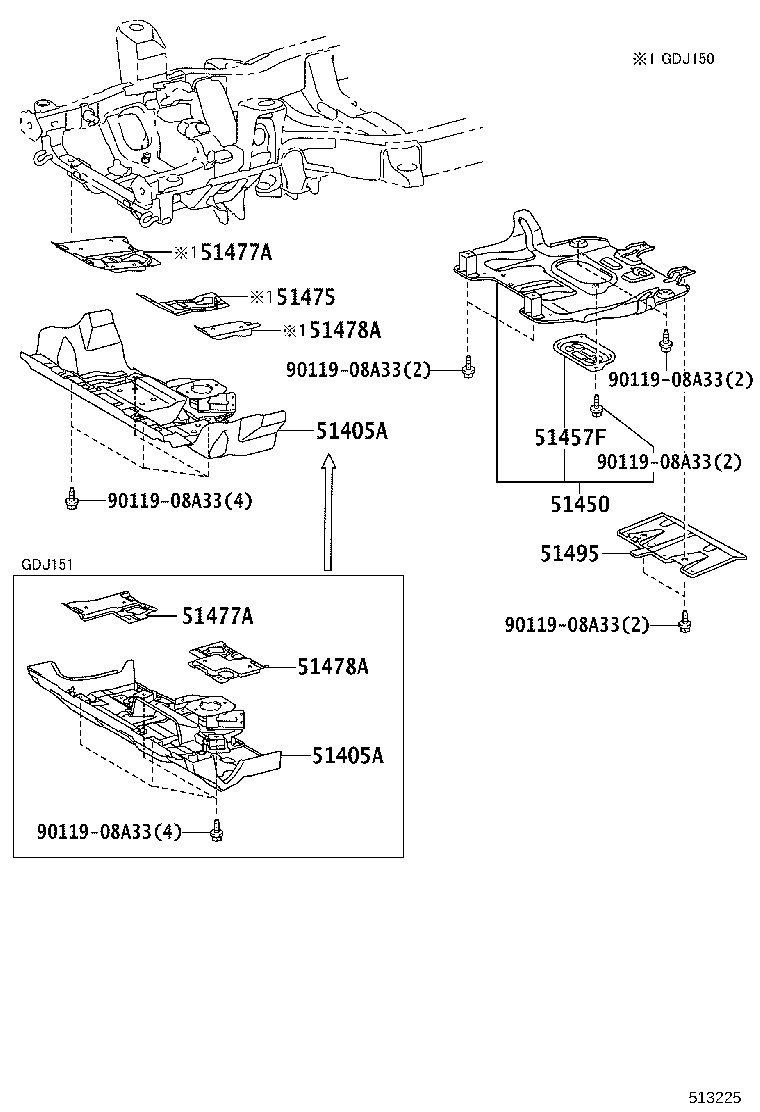 Suspension Crossmember & Under Cover