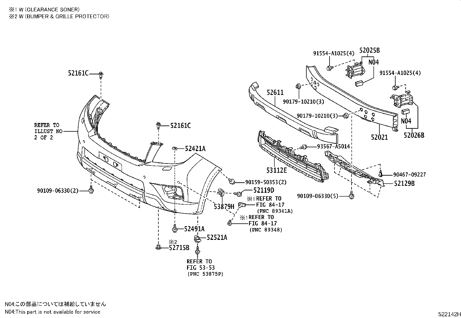 Front Bumper Bumper Stay