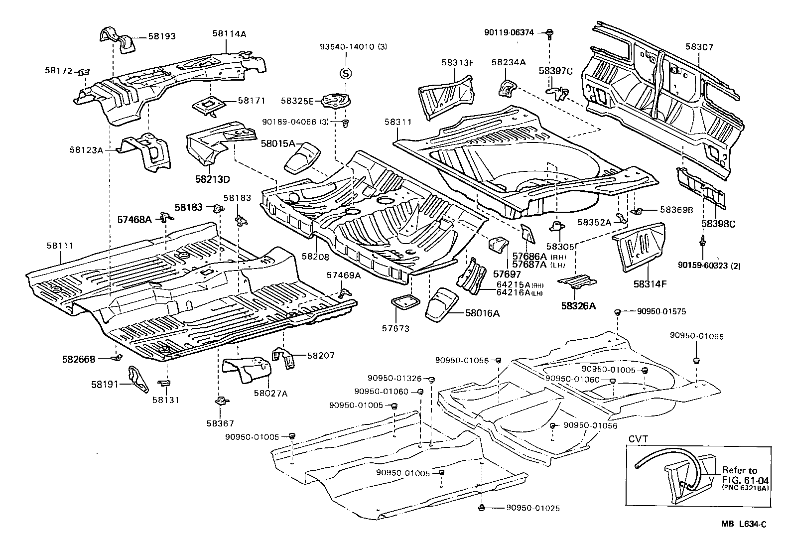 Floor Pan & Lower Back Panel