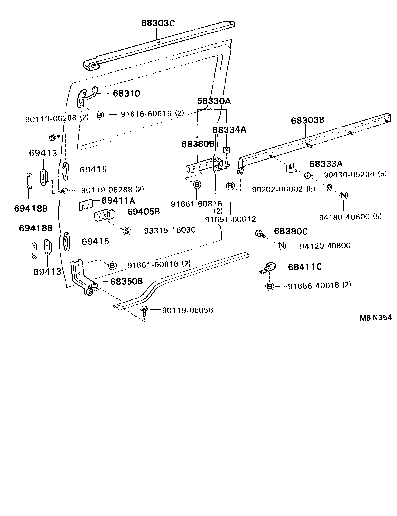 Slide Roller & Rail