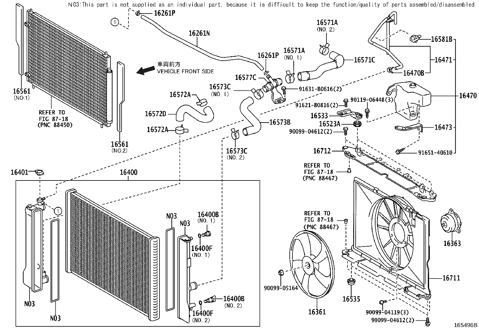 Radiator Water Outlet