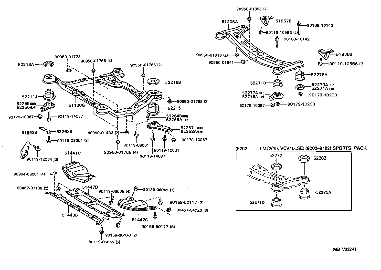 Suspension Crossmember & Under Cover