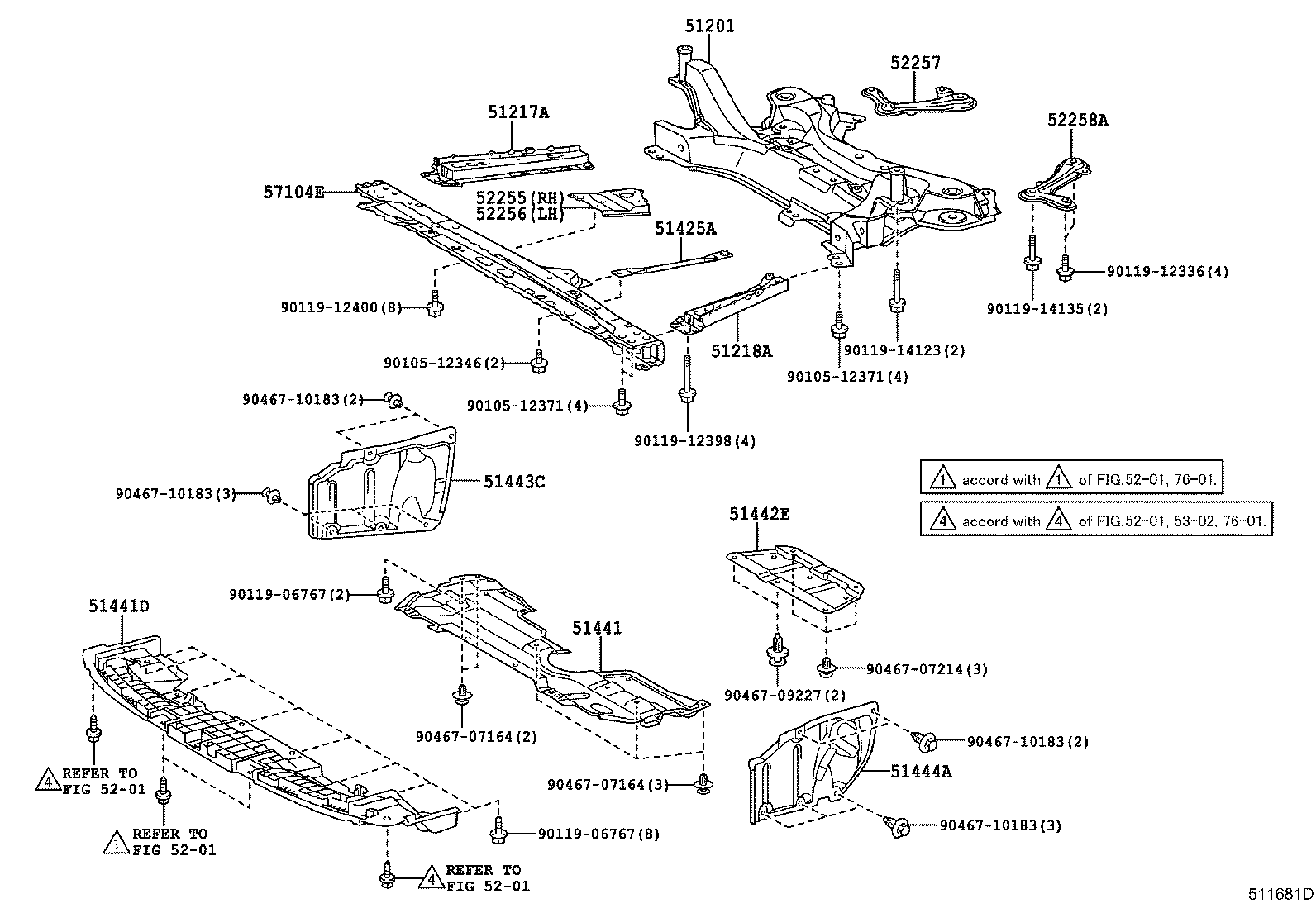 Suspension Crossmember & Under Cover