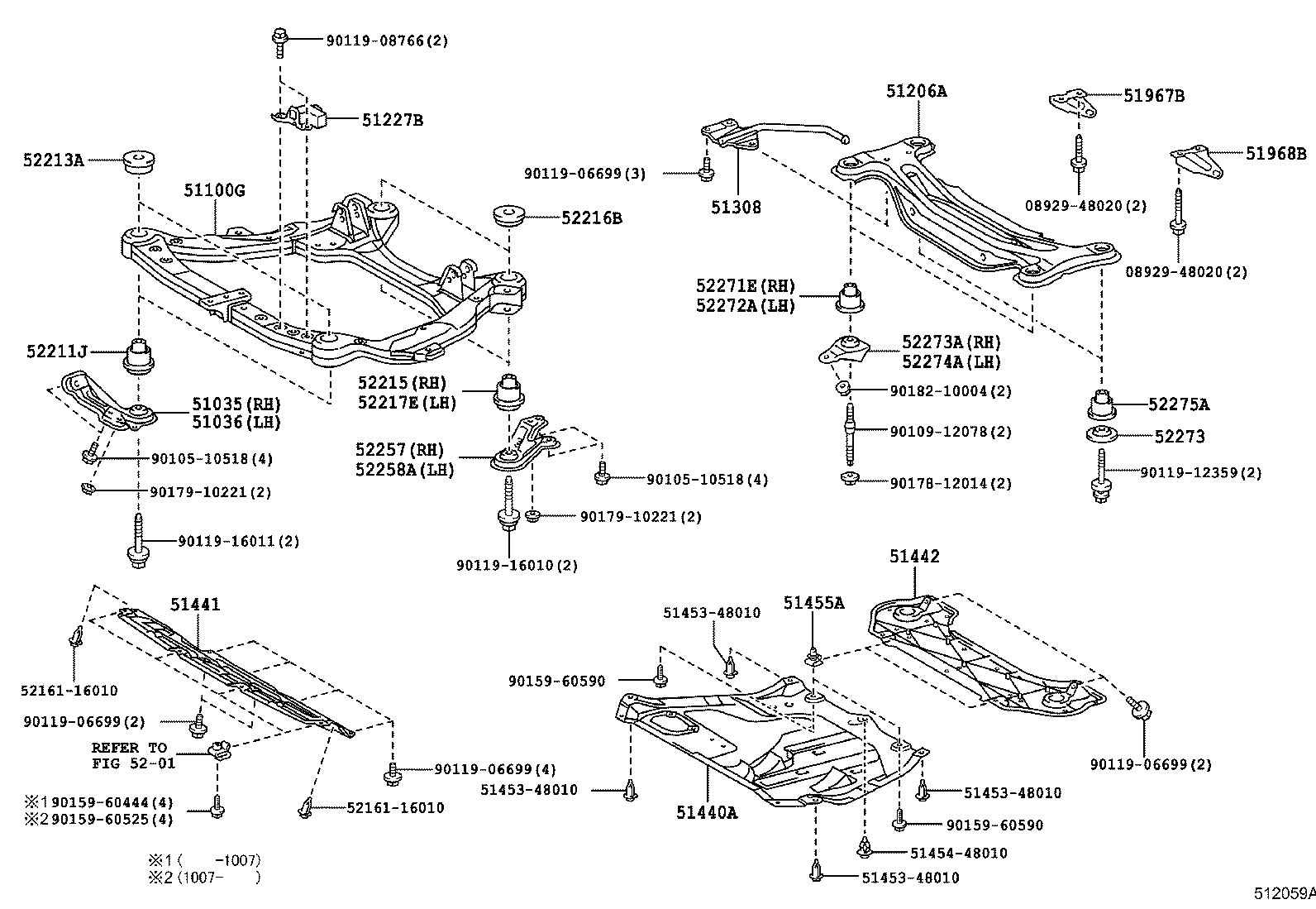 Suspension Crossmember & Under Cover