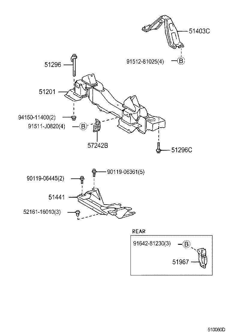 Suspension Crossmember & Under Cover