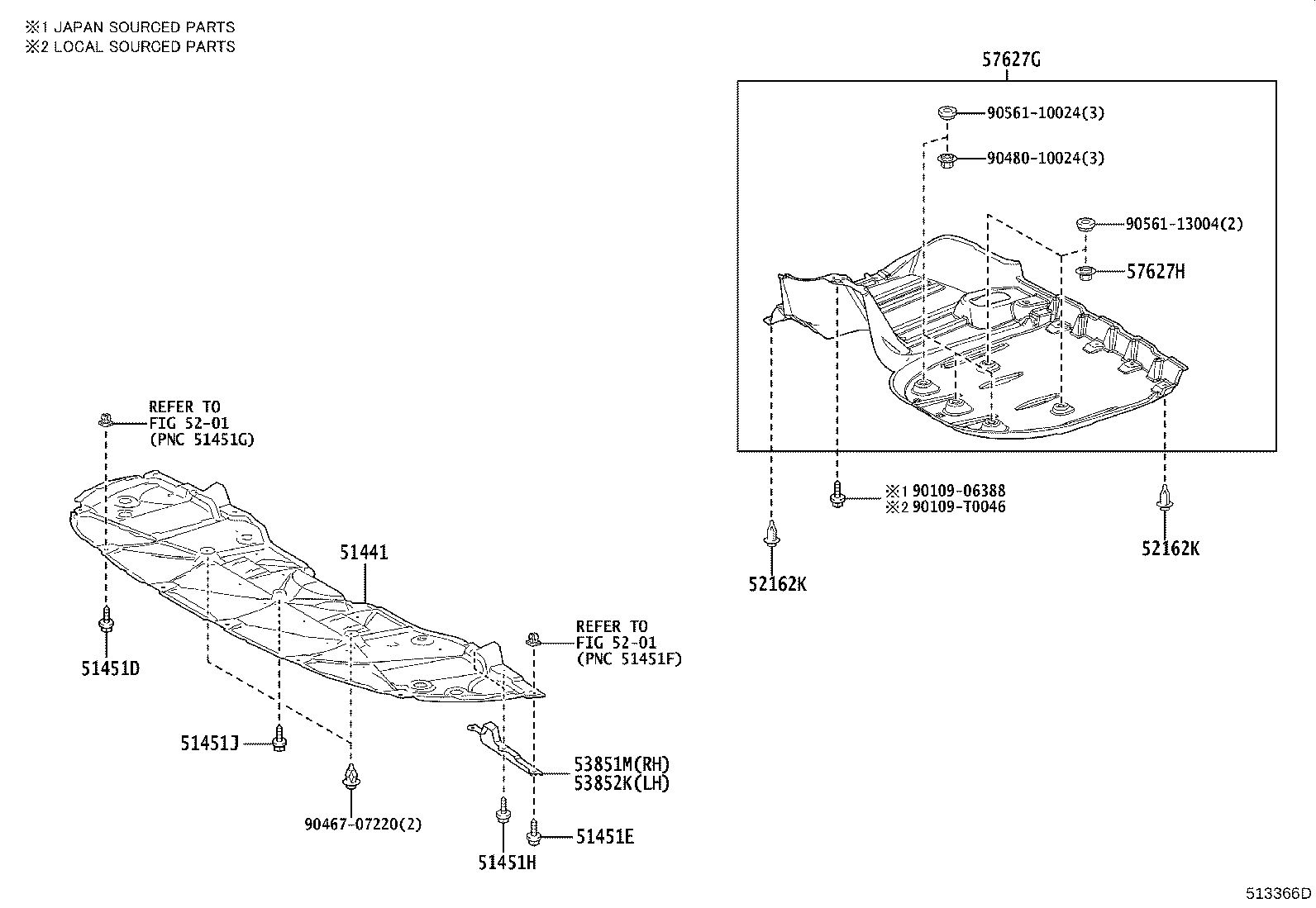 Suspension Crossmember & Under Cover