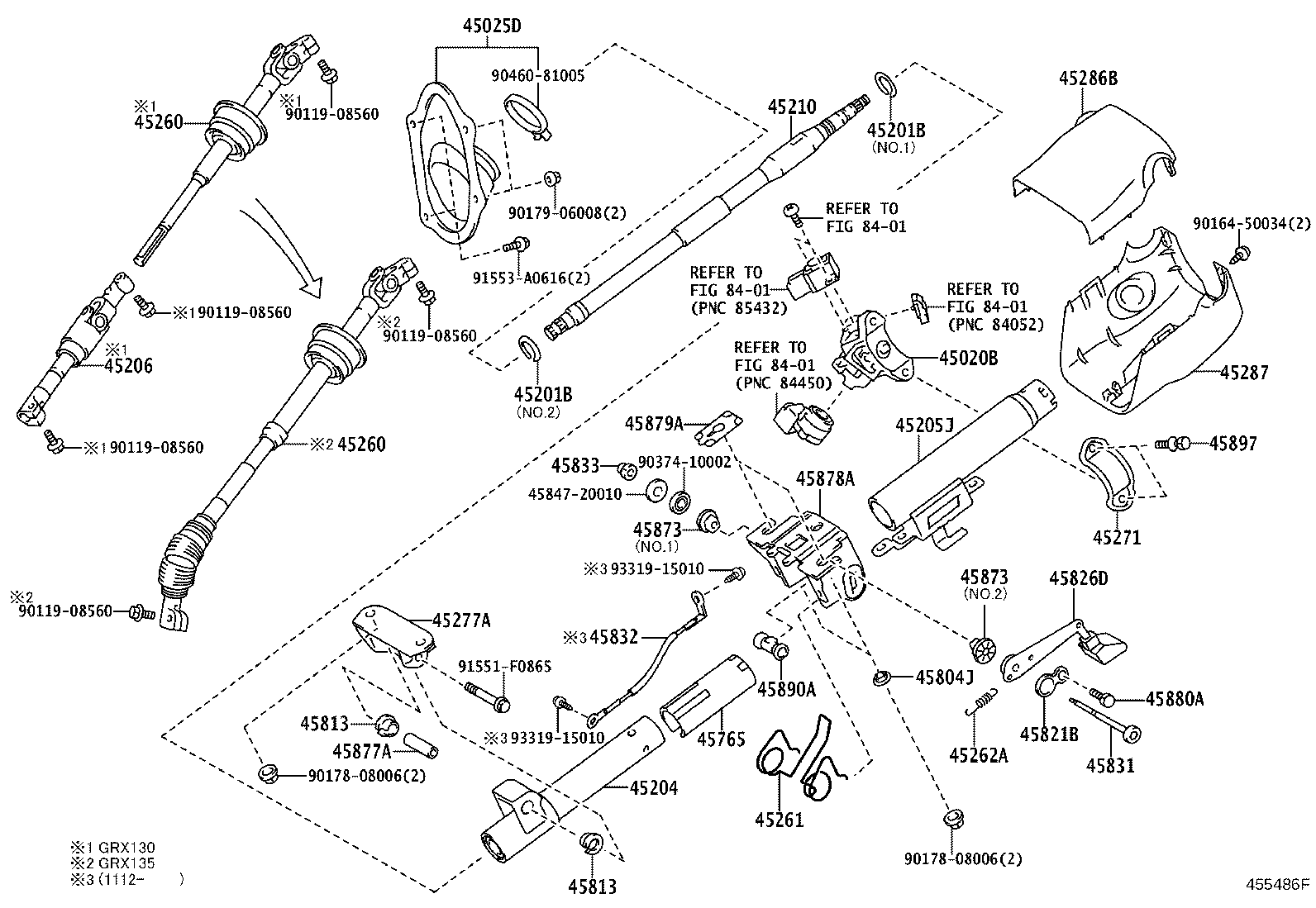 Steering Column & Shaft