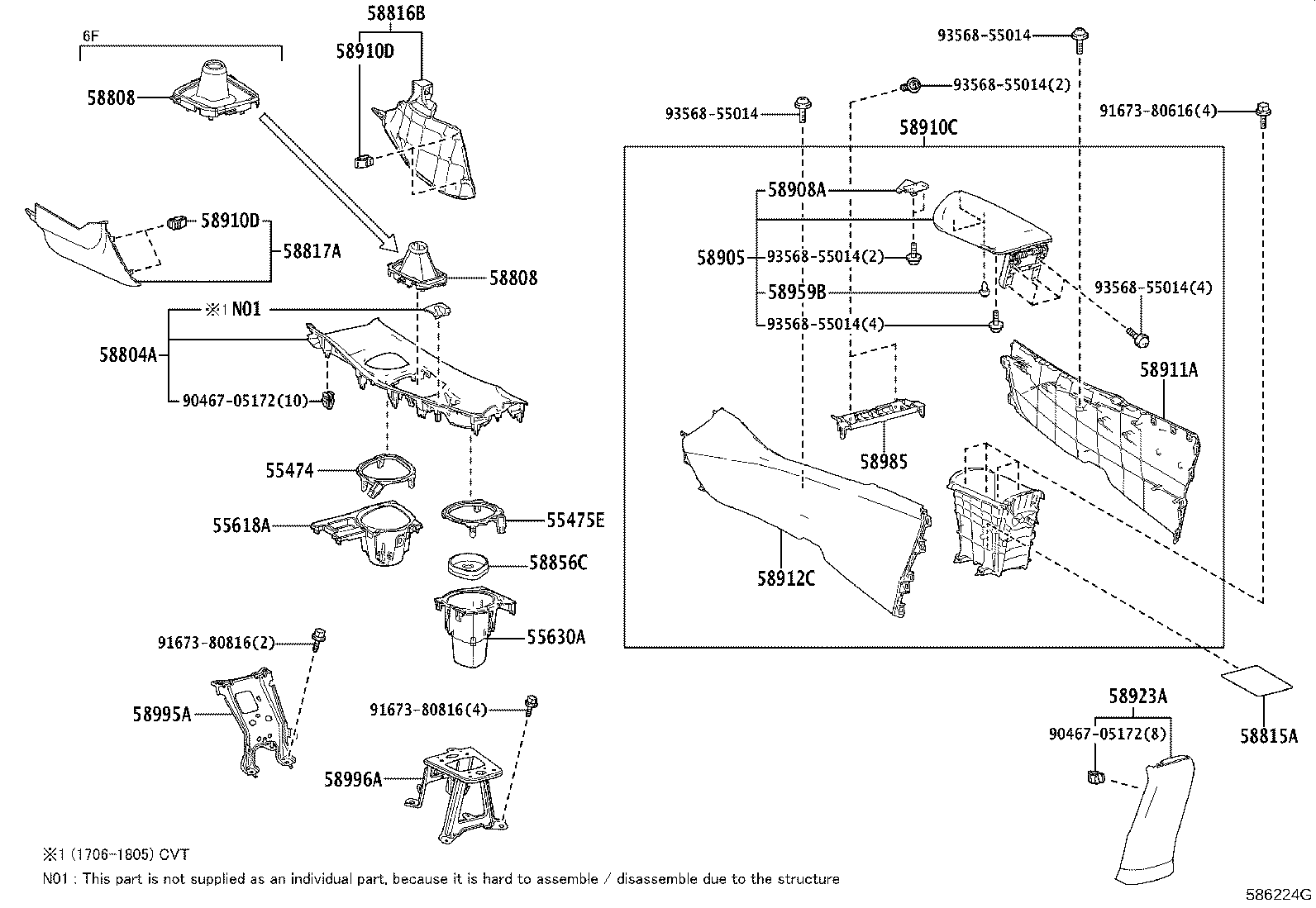 Console Box & Bracket