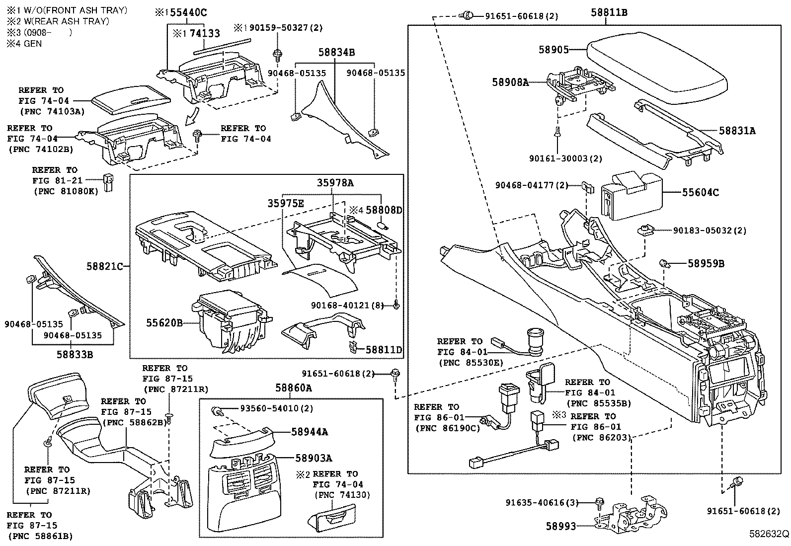 Console Box & Bracket