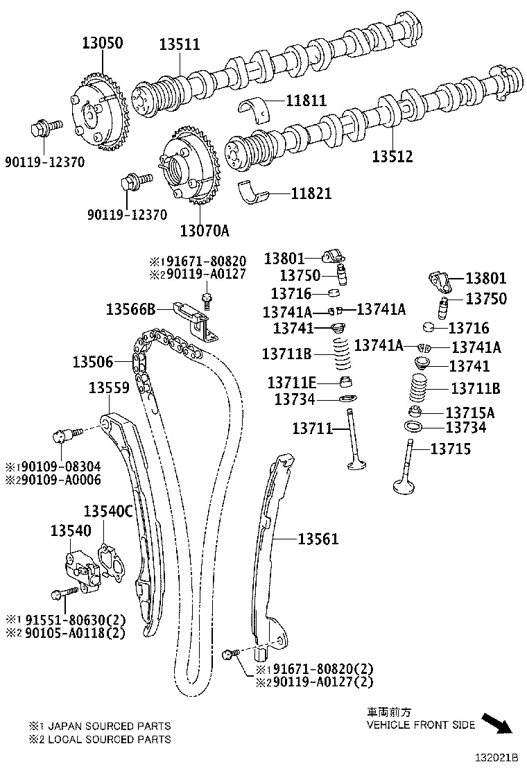 Camshaft & Valve