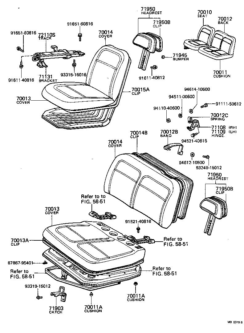 Seat & Seat Track