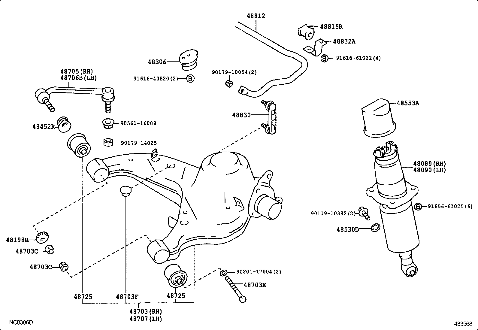 Rear Spring & Shock Absorber