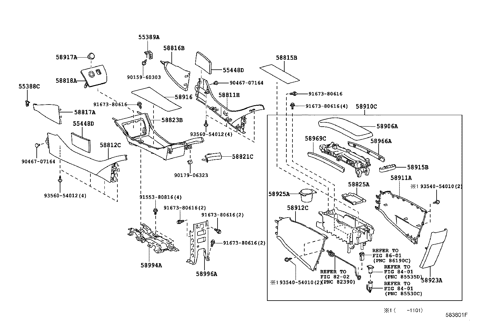 Console Box & Bracket