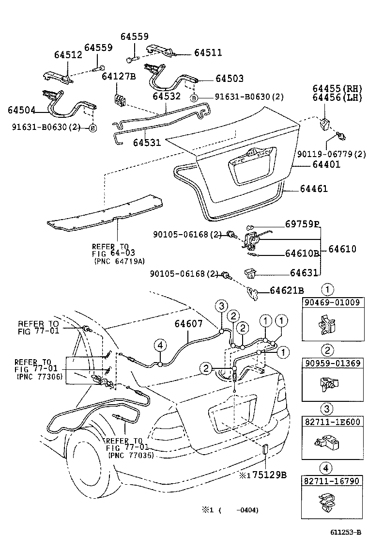 Luggage Compartment Door & Lock