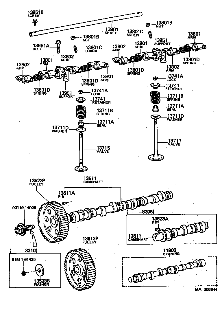 Camshaft & Valve