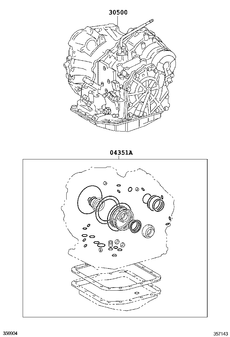 Transaxle Or Transmission Assy & Gasket Kit