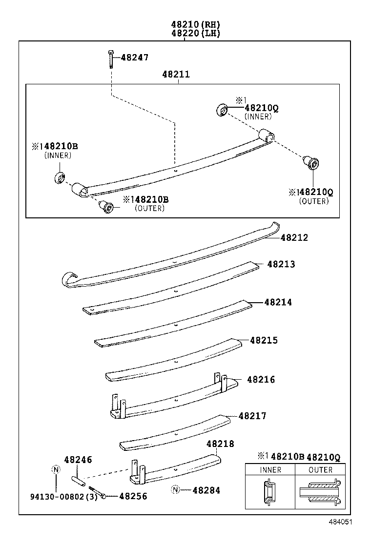 Rear Spring & Shock Absorber
