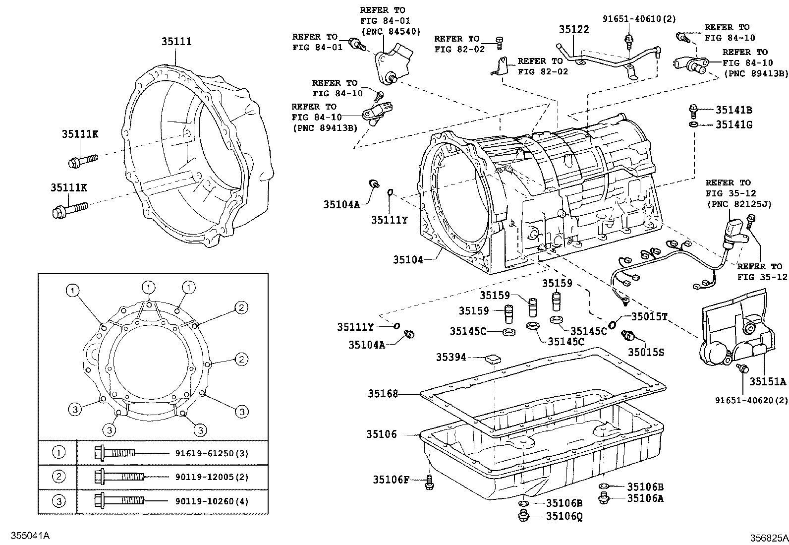 Transmission Case & Oil Pan