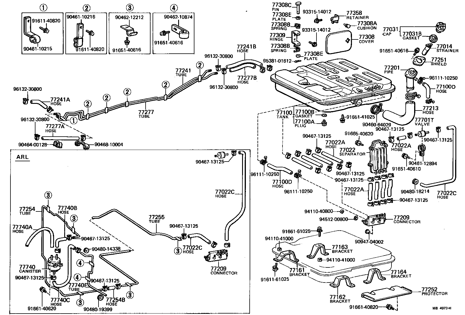 Fuel Tank & Tube