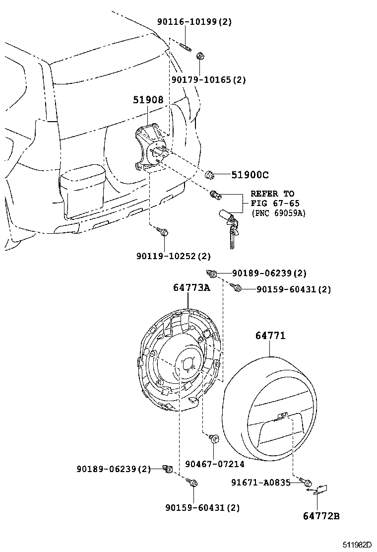 Spare Wheel Carrier