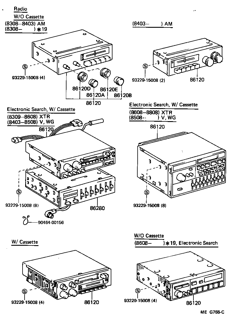 Receptor de Radio y amplificador y condensador