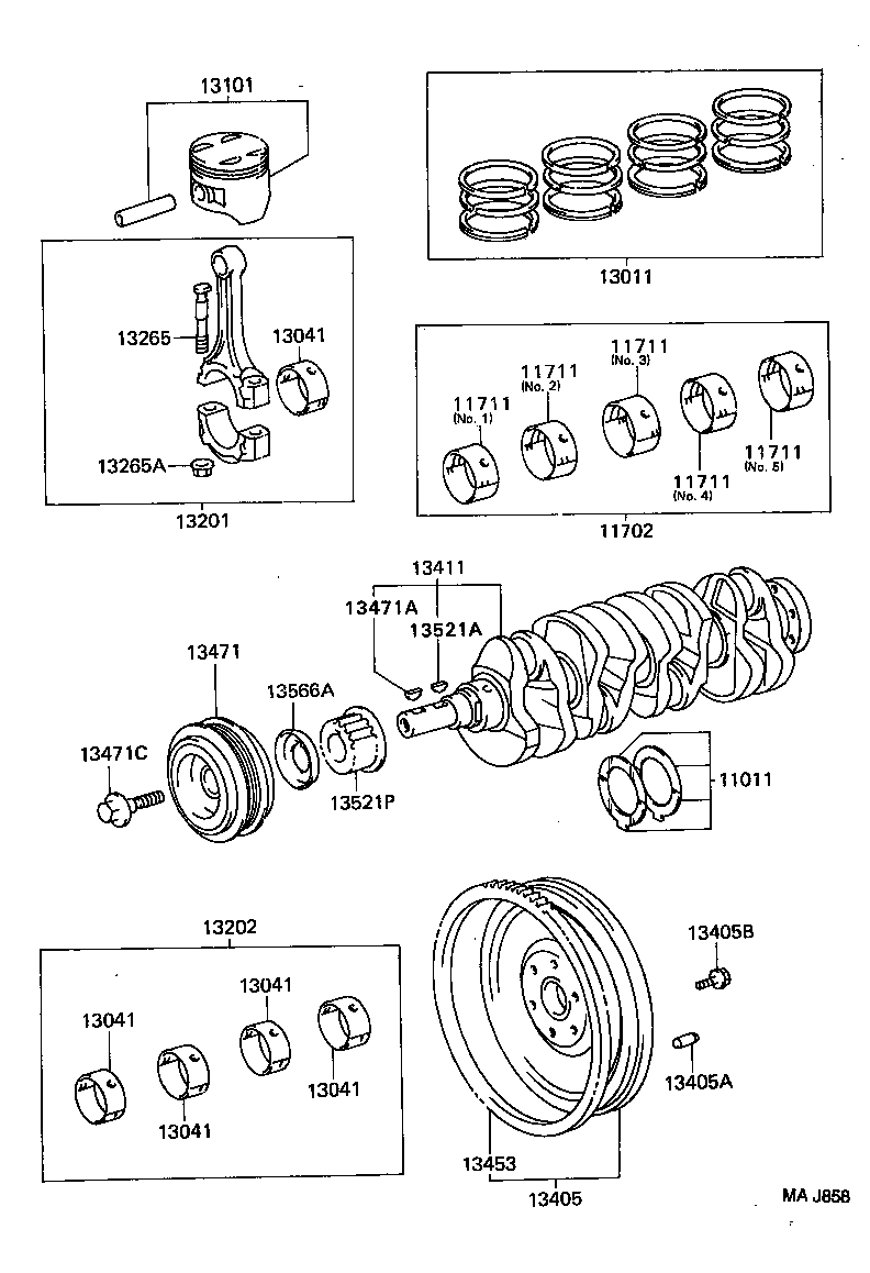 Crankshaft & Piston