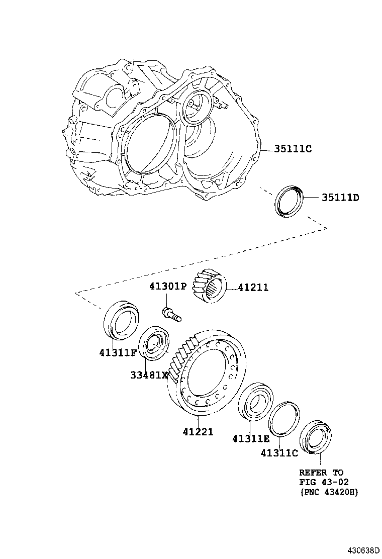 Front Axle Housing & Differential