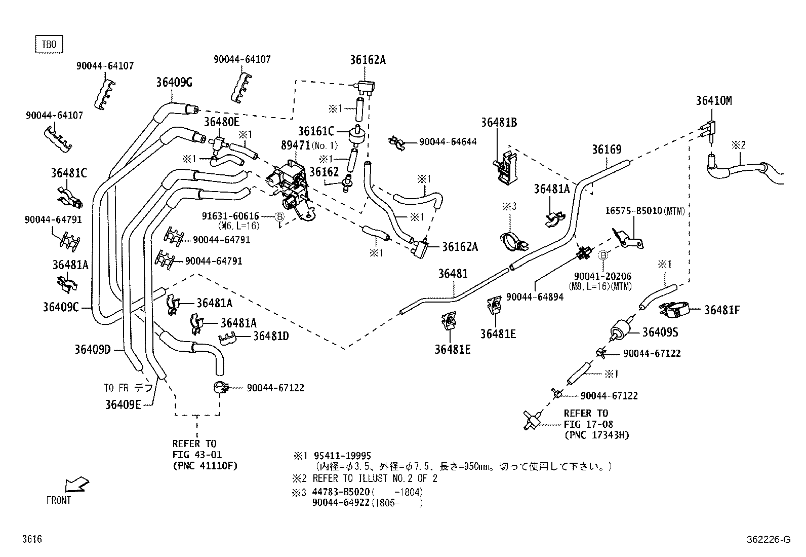 Transfer Vacuum Piping