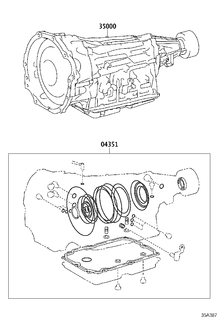 Transaxle Or Transmission Assy & Gasket Kit